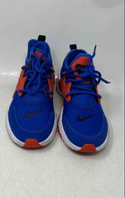 Load image into Gallery viewer, Nike Boys React Presto BQ4002-401 Blue Orange Lace-Up Sneaker Shoes Size 5Y