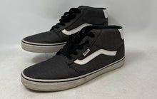 Load image into Gallery viewer, Vans Mens Chapman Mid Gray White Lace-Up Sneaker Shoes Size 11.5