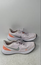 Load image into Gallery viewer, Nike Kids Revolution 5 BQ5671-504 Pink Orange Gray Lace-Up Sneaker Shoes Size 7Y
