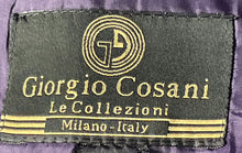 Load image into Gallery viewer, Giorgio Cosani Mens Purple Notch Lapel Single-Breasted Blazer Jacket No Size