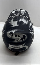 Load image into Gallery viewer, Thh Mens Gray Printed Cushioned Adjustable Strap Full Face Motocross Helmet