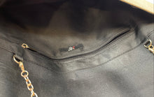 Load image into Gallery viewer, JNB Womens Gold-Tone Leather Inner Zip Pocket Chain Strap Envelope Clutch Purse