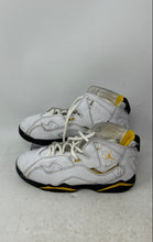 Load image into Gallery viewer, Nike Kids Air Jordan True Flight Yellow Black White Basketball Shoes Size 2Y