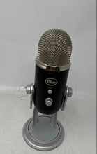 Load image into Gallery viewer, Blue Yeti Style Gray Black Desktop Stand Controls USB Microphone Not Tested