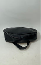 Load image into Gallery viewer, Luv Betsey Womens Black Faux Leather Front Bow Inner Zipped Pocket Hobo Handbag