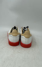 Load image into Gallery viewer, Fabrice Tardieu Womens White Red Round Toe Lace-Up Sneakers Shoes Size EUR 36.5