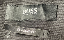 Load image into Gallery viewer, Hugo Boss Mens Black Cotton Long Sleeve Classic Fit Dress Shirt Size 15.5 34/35
