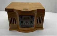 Load image into Gallery viewer, Vintage Spirit Of St. Louis Brown Turntable CD Player Not Tested