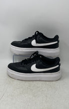 Load image into Gallery viewer, Nike Womens Court Vision Alta DM0113-002 Black And White Sneakers Shoes Size 9.5