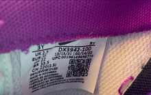 Load image into Gallery viewer, Nike Kids Air Force 1 LV8 DX3942-100 White Purple Sneaker Shoes Size 3Y
