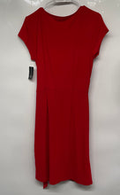 Load image into Gallery viewer, INC International Concepts Womens Varsity Red Faux Wrap Dress Size M With Tag
