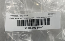 Load image into Gallery viewer, White Black Cady Wile R4 Intelligent Interactive Robot Toy Not Tested