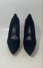 Load image into Gallery viewer, Vince Camuto Womens Slaytia Black Suede Slip-On Spool Pump Heels Size 8 M