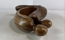 Load image into Gallery viewer, Austin Hand-Carved Abstract Wooden Couple Kissing Decorative Art Sculpture