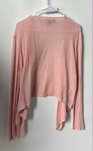 Load image into Gallery viewer, Tahari Womens Pink Knitted Long Sleeve Open Front Cardigan Sweater Size XL