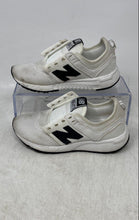 Load image into Gallery viewer, New Balance Boys 247 KL247WBP Black White Sneaker Shoes Size 11 No Insole
