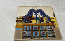 Load image into Gallery viewer, Seahorse Shells And Sea Life Paint Nassos Greek Ceramic Wall Decor Wall Tile