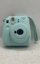 Load image into Gallery viewer, Fujifilm Instax Mini 9 Ice Blue 60mm Focus Range Instant Film Camera Untested