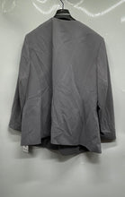 Load image into Gallery viewer, Nine West Womens Gray Long Sleeve Pockets One-Button Blazer Size 18W With Tag