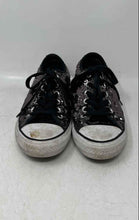 Load image into Gallery viewer, Converse Womens CT All Star Ox 557988C Black White Sequin Sneaker Shoes Size 7