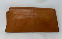 Load image into Gallery viewer, BCBGMAXAZRIA Womens Brown Paisley Embossed Chain Strap Clutch Purse