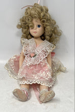 Load image into Gallery viewer, Vintage The Craft Doll Collection Blonde Curly Hair Blue Eyes Girl Doll