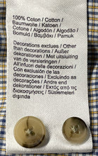 Load image into Gallery viewer, Lacoste Mens Multicolor Check Cotton Regular Fit Collared Button-Up Shirt Sz XL