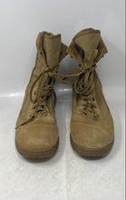 Load image into Gallery viewer, Amrap Bellville Mens TR501 Brown Leather Lace-Up Ankle Army Combat Boots Sz 13R