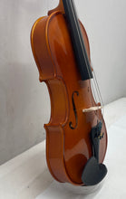 Load image into Gallery viewer, Brown 4-String Fingerboard Tapes Acoustic Violin In Black Case