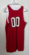 Load image into Gallery viewer, Adidas Mens Red White Nebraska Cornhuskers Basketball Jersey Size Large