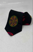 Load image into Gallery viewer, Moda Mario Mens Multicolor Printed Silk Adjustable Designer Tie