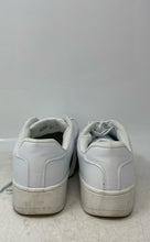 Load image into Gallery viewer, No Boundaries Womens White Leather Lace-Up Platform Sneakers Shoes Size 10W