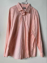 Load image into Gallery viewer, Michael Kors Mens Pink Airsoft Stretch Regular Fit Button-Up Shirt Size XL