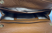 Load image into Gallery viewer, Michael Kors Womens Fulton Brown Leather Detachable Strap Lined Crossbody Bag