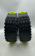 Load image into Gallery viewer, Unisex Black Green Adjustable Ratchet Buckle Jumping Skates Size EUR 36/38