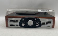 Load image into Gallery viewer, 1byone Black Headphone Jack 3-Speed Stereo Belt Drive Turntable Not Tested
