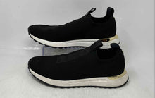 Load image into Gallery viewer, Michael Kors Womens Bodie Black White Low Top Slip-On Sneaker Shoes Size 9M