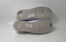 Load image into Gallery viewer, Nike Mens Air Force 1 Low White Leather Low Top Lace-Up Sneakers Shoes Size 12