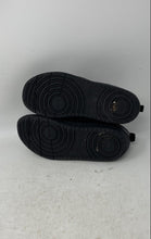 Load image into Gallery viewer, Nike Boys Court Borough Low 2 BQ5451-001 Black Leather Sneakers Shoes Size 2Y