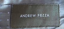 Load image into Gallery viewer, Andrew Fezza Mens Blue Long Sleeve Notch Lapel Two-Button Blazer Size 42S