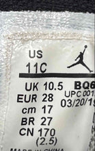 Load image into Gallery viewer, Nike Kids Air Jordan 1 Mid SE Black And White Lace-Up Sneaker Shoes Size 11C