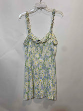 Load image into Gallery viewer, Zara Womens Beige Multi Floral Sleeveless V-Neck Sundress Size Large