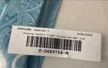 Load image into Gallery viewer, Pierre Cardin Mens Light Turquoise Paisley Print Adjustable Formal Designer Tie
