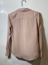 Load image into Gallery viewer, Express Womens Pink Long Sleeve Collared Button-Up Shirt Size XS