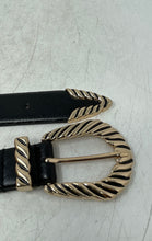 Load image into Gallery viewer, Vince Camuto Womens 67508 Black Buckle Adjustable Belt Size Medium