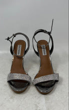 Load image into Gallery viewer, Steve Madden Womens Entice-R Silver Buckle Ankle Strap Sandals Size 8.5M