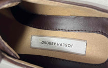 Load image into Gallery viewer, Joseph Abboud Mens Brown Leather Lace-Up Oxford Dress Shoes Size 10 1/2D