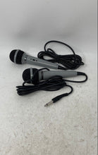 Load image into Gallery viewer, Unbranded Gray Cardioid Dynamic Microphones Lot Of 2 Piece Not Tested