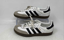 Load image into Gallery viewer, Adidas Boys Samba OG IE3675 White Black Lace-Up Low Top Sneakers Shoes Size 3