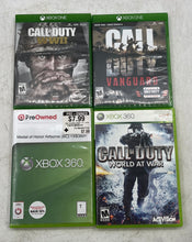 Load image into Gallery viewer, Set Of 4 Pieces Assorted Mixed Variety Microsoft Platform Video Games Not Tested